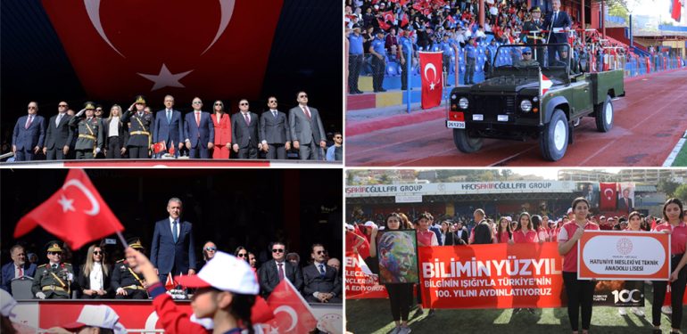 Mardin’de 29 Ekim Cumhuriyetin 100. Yılı Coşkuyla Kutlandı