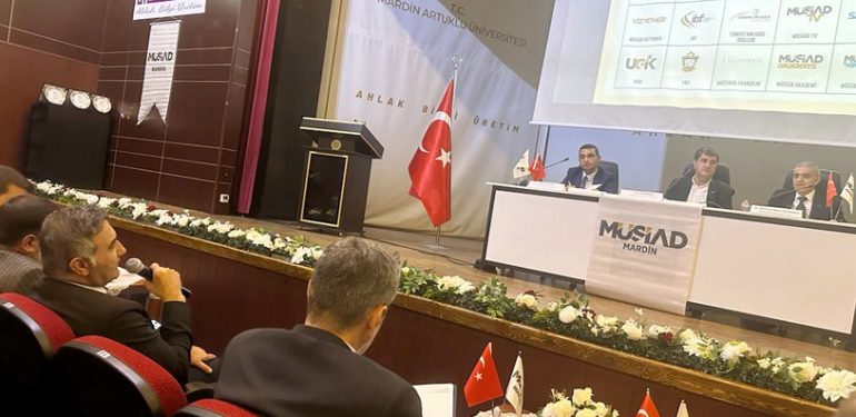 MUSİAD Mardin’de “Lojistiğin Kadim Güzergahı; İpekyolu“ konulu panel düzenledi