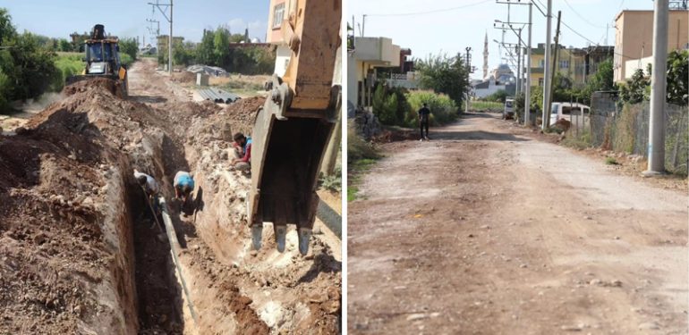 MARSU, Fırat Mahallesi’nde Kanalizasyon Çalışmalarını Tamamlandı