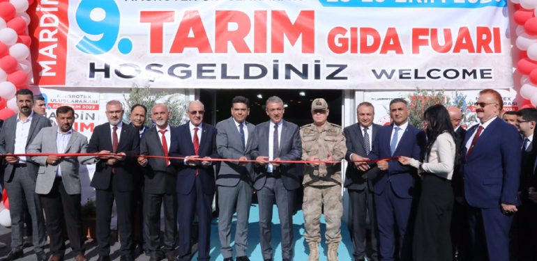 9. Uluslararası Mardin Tarım Fuarının Açılışı Yapıldı