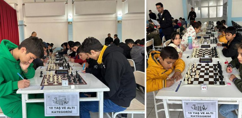 Dargeçit Belediyesi Çocuk Hakları Satranç Turnuvası Başladı