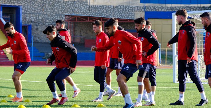 Mardin 1969 Spor Kırıkkalegücü maçı hazırlıklarını sürdürüyor