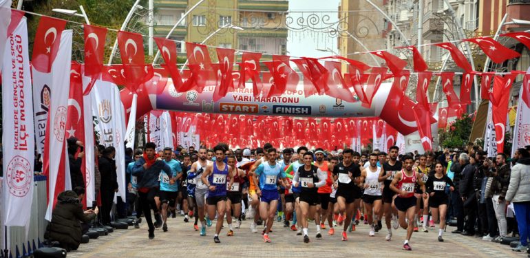 Uluslararası 2. Mezopotamya yarı maratonu koşuldu