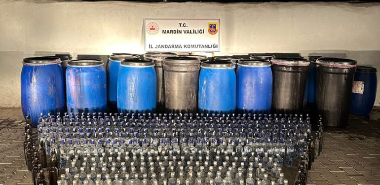 Çok sayıda sahte içki ele geçirildi