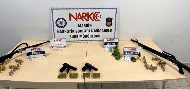 Artuklu ve Kızıltepe’de uyuşturucu operasyonu: 11 kişi tutuklandı