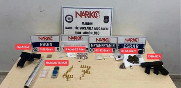 Kızıltepe de uyuşturucu operasyonu