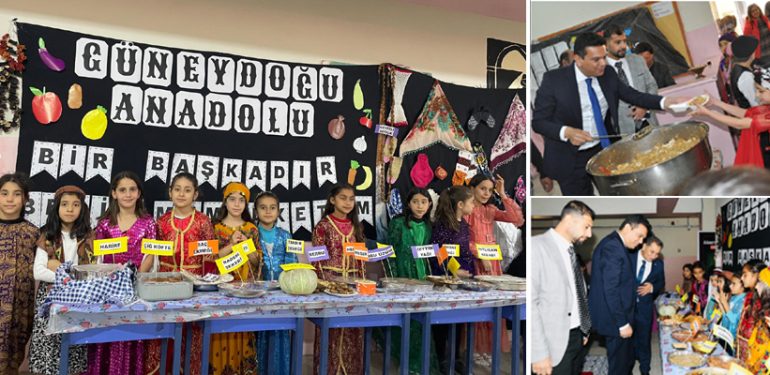 Kızıltepe Vatan İlkokulunda 4. Geleneksel Bulgur Festivali düzenlendi