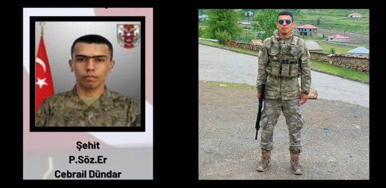 Kızıltepeli sözleşmeli er Irak’ın kuzeyinde şehit oldu