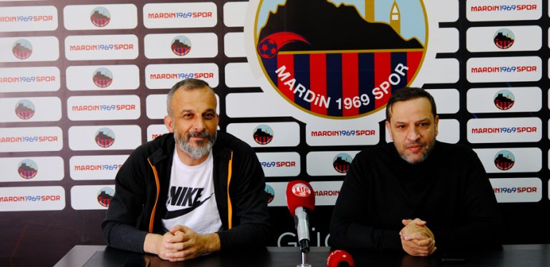 Mardin 1969 Spor basın sözcüsü ve teknik direktör basınla buluştu