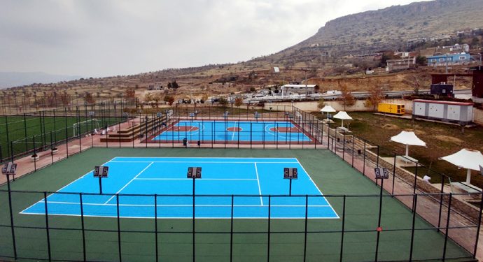 Spor Alanları Yenileniyor