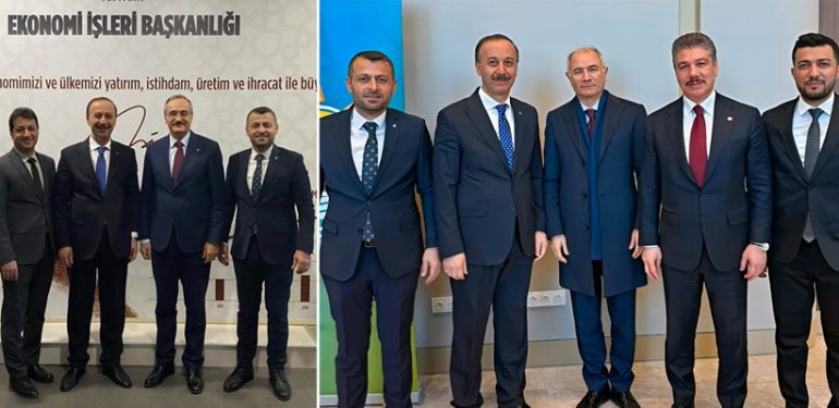 AK Parti adayı Erin, Ankara’da yatırım ve proje görüşmelerinde bulundu