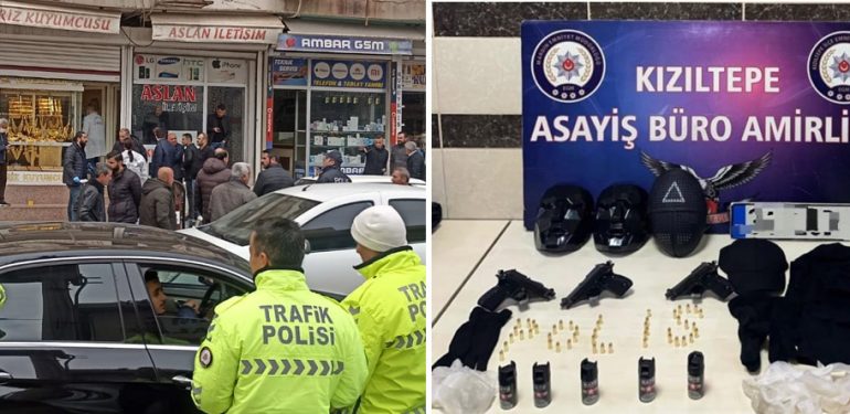 Kuyumcu soygunu şüphelileri yakalandı