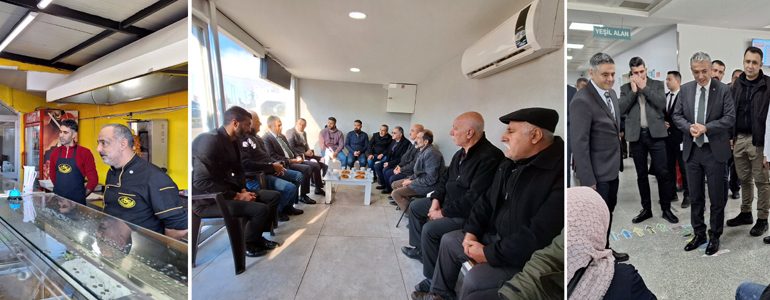 Mardin Valisi Akkoyun şoför, esnaf ve hastane ziyaretinde bulundu