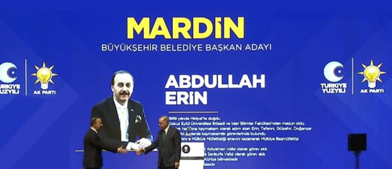 AK Parti Mardin Büyükşehir Belediye Başkanı adayını açıkladı!