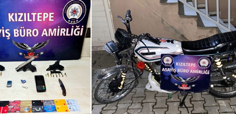 Kızıltepe’de gasp yapan 2 zanlı tutuklandı