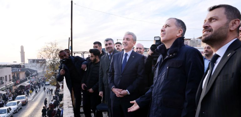 Bakan Yerlikaya Mardin’de İncelemelerde Bulundu