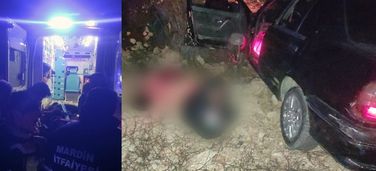 Kızıltepe’de devrilen araçta 5 kişi yaralandı