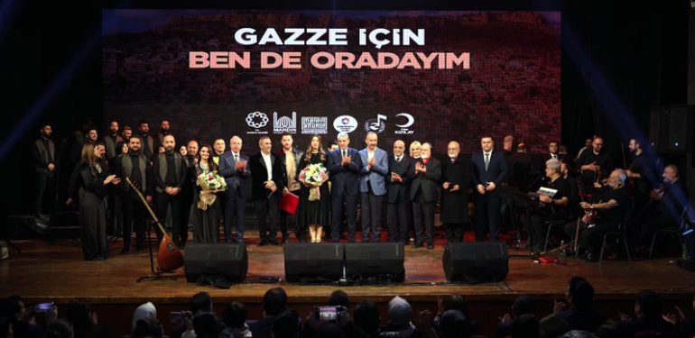 Ünlü sanatçılar Gazze’ye destek için Mardin’de buluştu