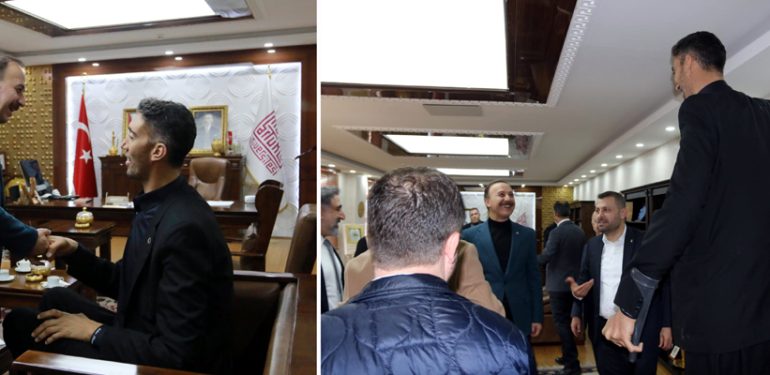 Dünyanın en uzun adamı Kösen’den Erin’e anlamlı destek