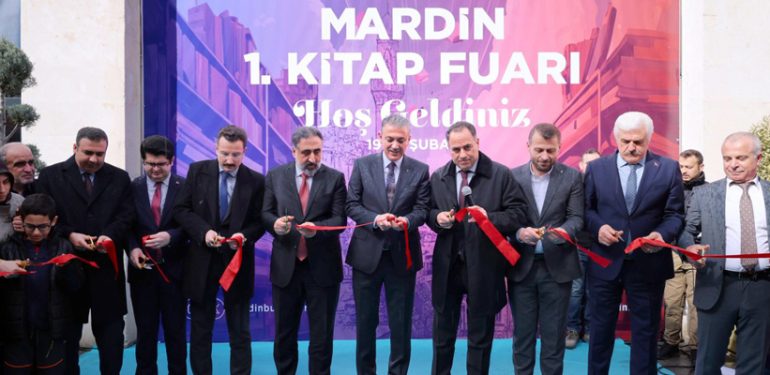 Mardin 1. Kitap Fuarı’nın açılışı yapıldı