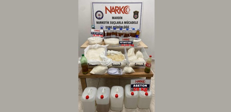Mardin’de uyuşturucu operasyonu: 3 Tutuklama