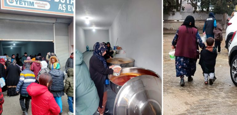 Kızıltepe’de Hayrseverin desteği ile aş evi açıldı