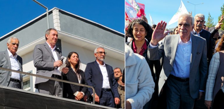 DEM Parti 3 ilçede seçim irtibat bürosu açılışı yaptı