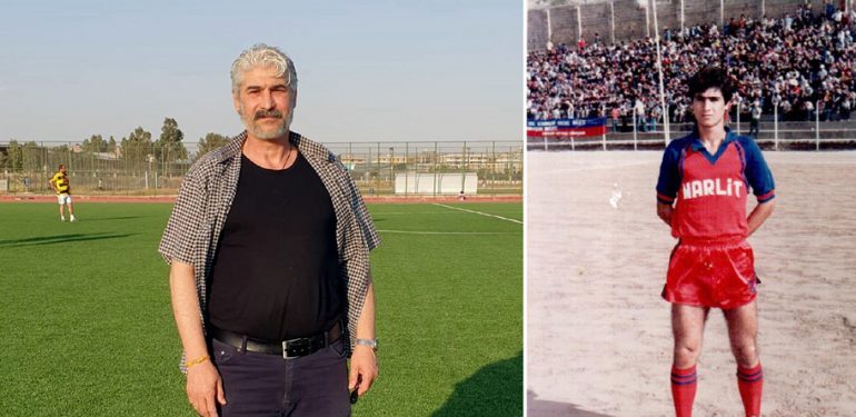 Sahada kalp krizi geçiren eski futbolcu hayatını kaybetti