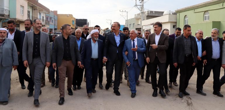 Büyükşehir adayı Erin, kırsal mahalle ziyaretlerini sürdürüyor