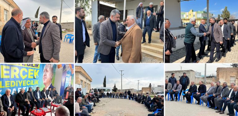 Milletvekili Kılıç, Seçim Çalışmalarını Kızıltepe Sürdürdü