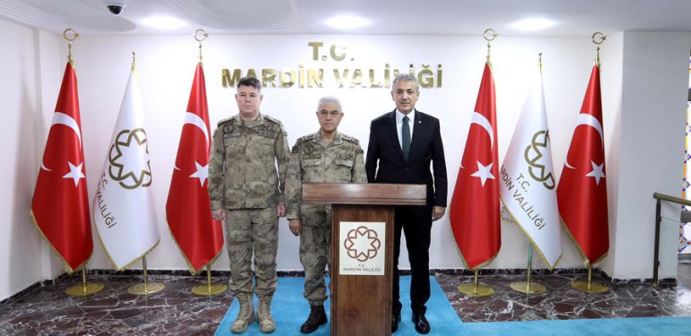 Jandarma Genel Komutanı Orgeneral Çetin, Mardin’i ziyaret etti