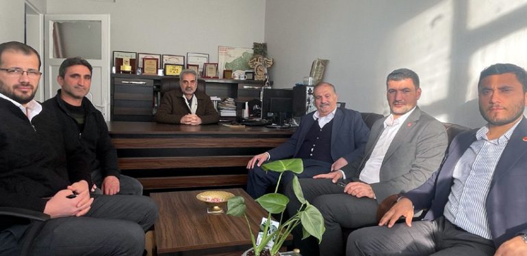 Saadet Partisi’nden basın kuruluşlarına ziyaret