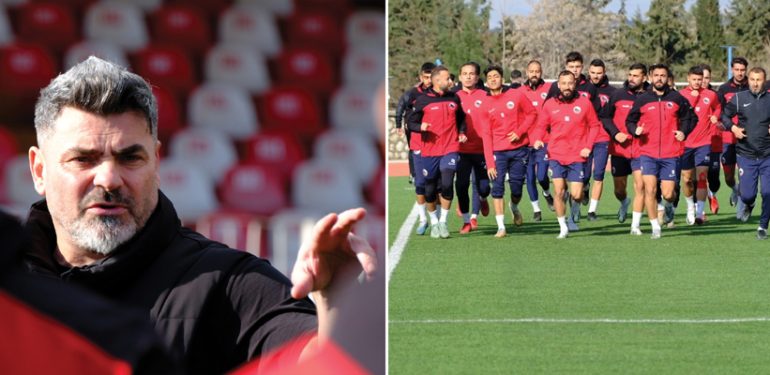 Mardin 1969 Spor’da Ulaş Ulusan takımın başında ilk idmanına çıktı