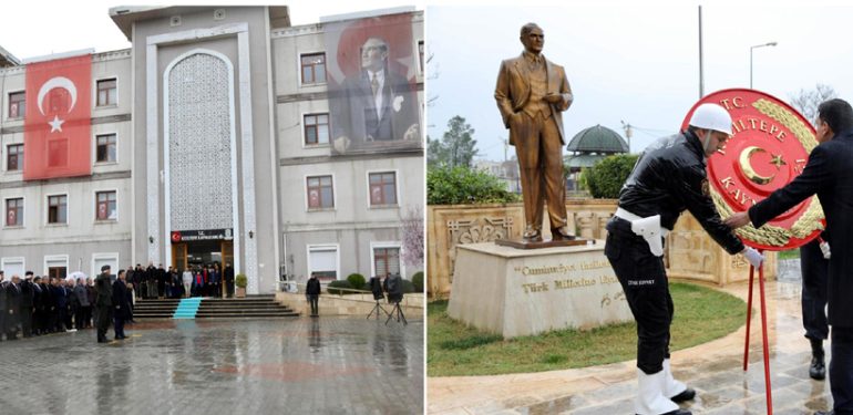 Kızıltepe’de Şehitleri Anma Günü ve Çanakkale Zaferi proğramı düzenlendi