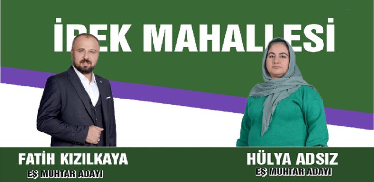 Seçimlerde bir ilk eş muhtarlık!