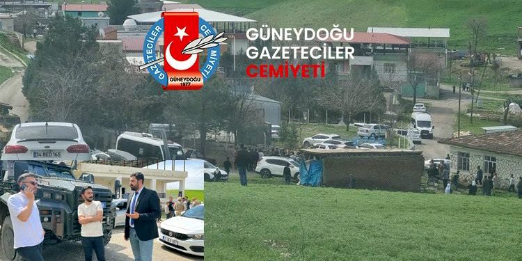 Diyarbakır’da muhtarlık kavgasını haber yapmak için köye giden basın mensuplarına ateş edildi
