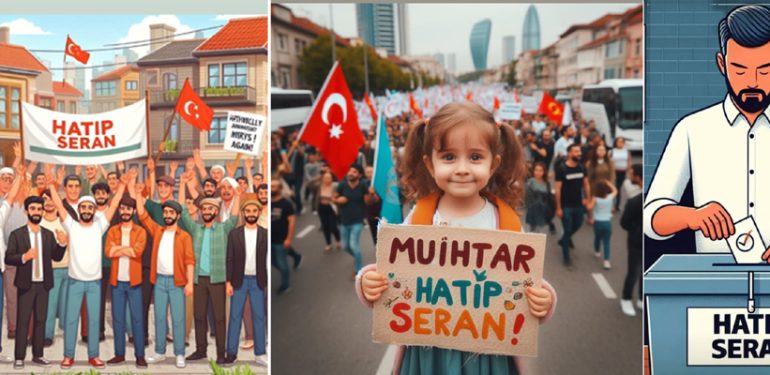 Muhtar Şeran’dan ilginç seçim çalışması