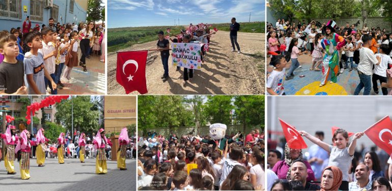 23 Nisan Ulusal Egemenlik ve Çocuk Bayramı Coşkuyla Kutlandı