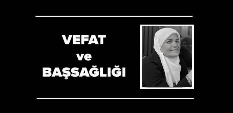 Kassap Ailesi’nin acı kaybı