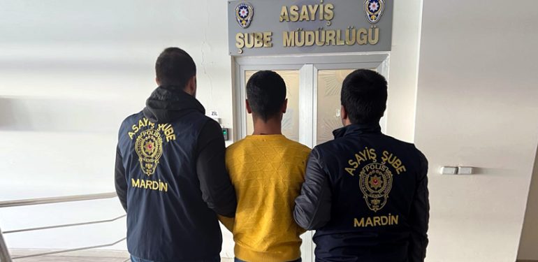 Mardin’de organ ve doku ticareti yapma suçundan aranan şüpheli yakalandı