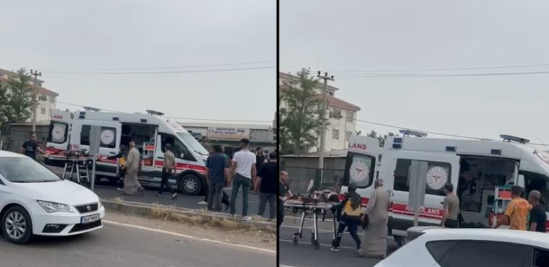 Otomobilin çarptığı kadın ağır yaralandı