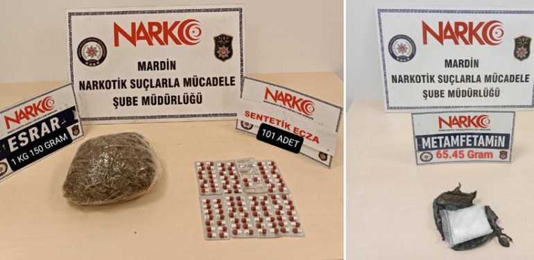 Mardin’de Gece yarısı uyuşturucu operasyonu!