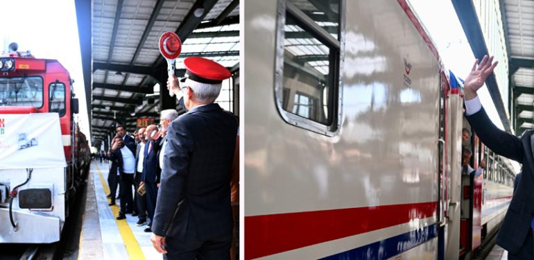 Turistik Diyarbakır Ekspresi ilk seferine uğrlandı