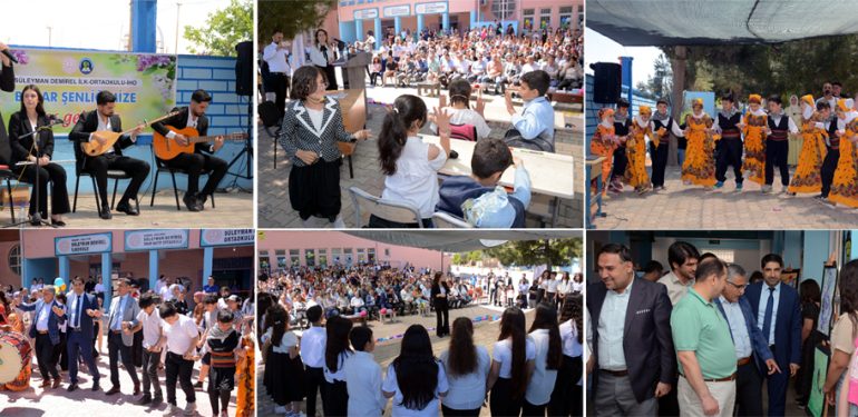 Süleyman Demirel Okulu Bahar Şenlikleri Coşkuyla Kutlandı