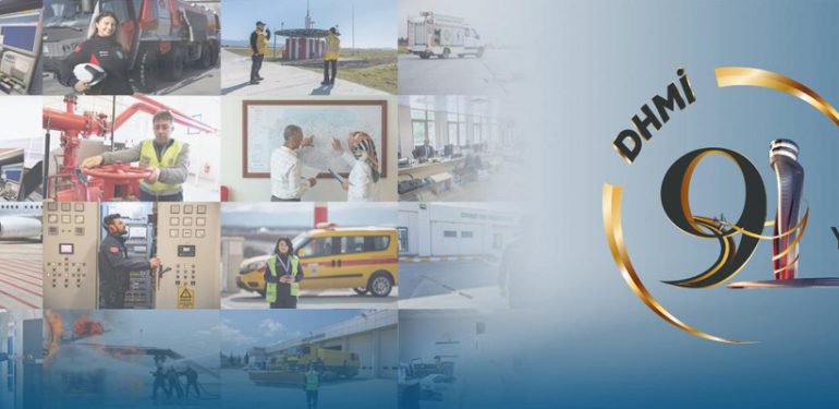 DHMİ 91. kuruluş yıl dönümünü kutluyor