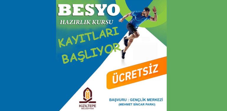 BESYO Hazırlık Kursu Kayıtları Başlıyor