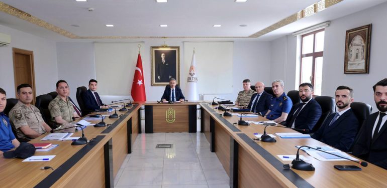 Kızıltepe’de “Asayiş ve Güvenlik Değerlendirme Toplantısı” yapıldı