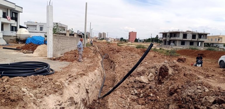 Şahkulubey Mahallesi’nde su hattı döşemesi tamamlandı
