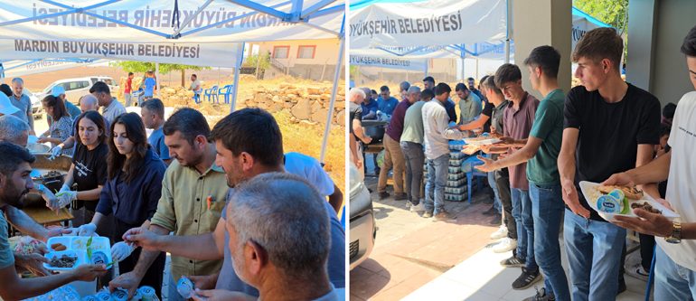 Kızıltepe Belediyesinden yangın mağduru ‘Yücebağ’a destek