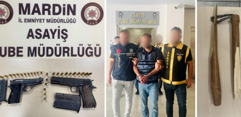 Artuklu’da işlenen cinayetin 2 şüphelisi yakalandı